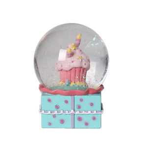 OEM al por mayor comunión regalos de decoración de casa de nieve empresa regalo de recuerdo de simulación cerebro globo de nieve para escritorio de oficina - Product Image 5