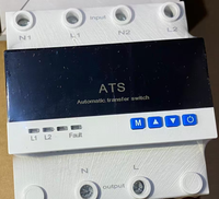 Nouvelle Conception Ventes Directes Usine ATS 63A 220V Commutateur de Transfert Automatique Générateur Petit Rail DIN Triphasé Type PC