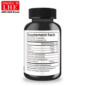 Suplemento Keto de alta calidad que mejora el rendimiento atlético Soporte antioxidante para adultos 60 cápsulas Keto Cápsulas - Product Image 5