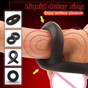 Anillo para Pene de Silicona Suave, Resistente al Agua, para Mejorar la Erección Masculina, <span class=keywords><strong>Pretty</strong></span> <span class=keywords><strong>Love</strong></span>, Venta al por Mayor - Product Image 1