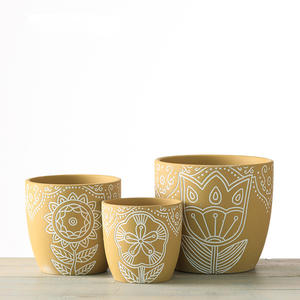 <span class=keywords><strong>Pot</strong></span> de fleurs de jardin <span class=keywords><strong>Pot</strong></span> de fleurs en céramique quantité minimale de commande Utilisé avec fleur/plante verte 8 couleurs en option Sol, jardin - Product Image 3