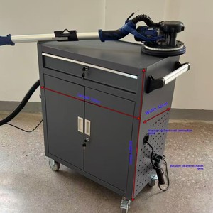 Ensemble d'<span class=keywords><strong>aspirateur</strong></span> industriel sans sac avec séparateur cyclonique, capacité de 50 L, <span class=keywords><strong>aspirateur</strong></span> à tambour et fonction humide/sec - Product Image 1