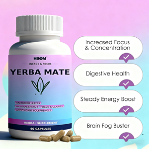 Oem Odm Private Label Supplementen Capsules <span class=keywords><strong>Yerba</strong></span> <span class=keywords><strong>Mate</strong></span> <span class=keywords><strong>Extract</strong></span> <span class=keywords><strong>Yerba</strong></span> <span class=keywords><strong>Mate</strong></span> Capsules - Product Image 5