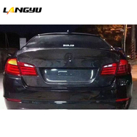 LANGyu Modification F10 F18 Type-CSL Couvercle de coffre arrière en fibre de carbone pour BMW Série 5 F10