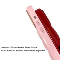 Étui de luxe professionnel en TPU+PC anti-traces de doigts pour iPhone 17 16/14 PRO avec finition estampage à chaud
