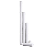 Kartrid Filter Polipropilena Lipat Mikropori Multi Spesifikasi untuk Filtrasi Air dan Osmosis Balik