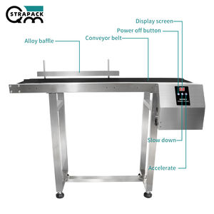 Endüstriyel mürekkep püskürtmeli yazıcı ambalajı için 1.5 m 1.2m 1m standart konveyör bant üretim hatları - Product Image 3