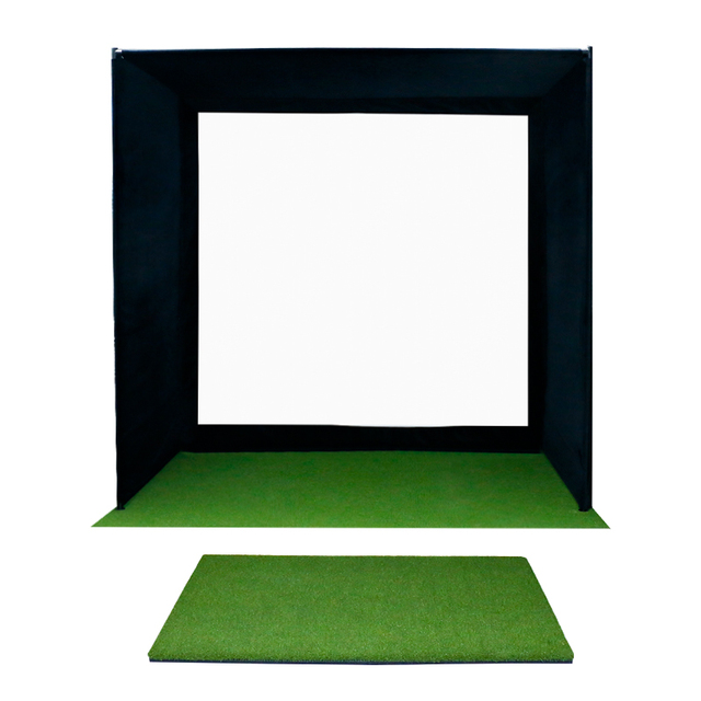 Konday Customized Golf Indoor Luxury Simulator Box Sim Space Golf Bay Impact Screen Golf Training Aids for Club