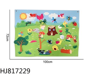 Juego <span class=keywords><strong>de</strong></span> Historias Infantiles Reutilizables para Colgar en la Pared, Sistema Solar, Planetas, Actividad Montessori, Juguete <span class=keywords><strong>de</strong></span> Fieltro, Tablero <span class=keywords><strong>de</strong></span> Franela, Juego <span class=keywords><strong>de</strong></span> Historias - Product Image 3