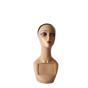 Tête de Mannequin Femme en Plastique Grande Taille Moderne avec Support Trépied pour Perruque, Bijoux, Maquillage – Vente en Gros - Product Image 5