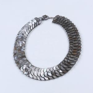 טבעי טהור צבע מעטפת פרל שרשרת מעטפת חרוזים אמא של פגז שרשרת - Product Image 3