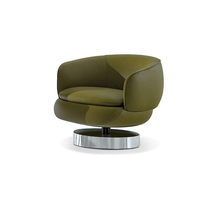 Fauteuil et fauteuil pivotant de salon et de chambre à coucher pour hôtel moderne