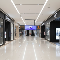 Pantalla LCD HBYLCD para Borde de Estante, 19.5, 43, 88 Pulgadas, Pantalla Táctil Android WiFi, Barra LCD Estirada para Publicidad en Centros Comerciales y Tiendas Minoristas