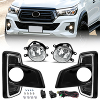 Ensemble de phares antibrouillard avant avec feux de pare-chocs LED pour Toyota REVO ROCCO/HILUX DAKAR/ 2018 2019