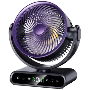 Fashion White Desk <b>Clip</b> Rechargeable <b>Fan</b> Mini Portable Table <b>Fan</b> Color Box Summer Cool High Speed Table <b>Fan</b> - Product Image 2