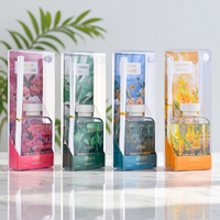 Diffuseur de parfum LOVALI haut de gamme 200 ml grande capacité, diffuseur de roseau Sakura, parfum longue durée, parfum diffusant à longue portée pour la chambre à coucher et le bureau