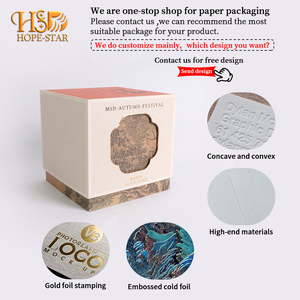 Elegante Caja para el Festival de Medio Otoño y Contenedor Portátil para Pasteles Lunares con Empaque de Doble Capa para Marcas de Panadería Premium - Product Image 6