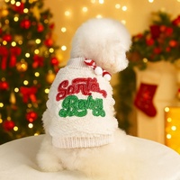 Vêtements de Noël pour chiens, styles variés, tenue de Noël pour animaux de compagnie, motif renne, bonhomme de neige, robe à capuche pour petit chien, vente en gros