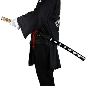 Épée Zoro <span class=keywords><strong>Katana</strong></span> de 104 cm/41 pouces, cosplay d'anime, armes de cosplay, <span class=keywords><strong>Enma</strong></span> White Nidai Kitetsu avec porte-épée et ceinture - Product Image 4