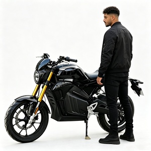 Motocicleta Eléctrica Deportiva V8 de Alta Potencia y Velocidad, 72V, 3000W, Máxima Velocidad 80km/h, Alto Rendimiento - Product Image 1
