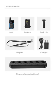 วิทยุสื่อสารแบบพกพา UHF 2W ขนาดเล็ก ราคาประหยัด สวยงาม ใช้งานง่าย สำหรับ<span class=keywords><strong>เด็ก</strong></span>และผู้ใหญ่ - Product Image 3