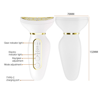 Appareil de massage vibrant portatif à 3 vitesses, rechargeable, pour le soin du visage, pour femmes, marque privée