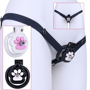 Jaula de Castidad de Resina con Forma de Diablo, Ajustable y Linda, con Diferentes Combinaciones para Bondage Masculino, Venta al Por Mayor - Product Image 1