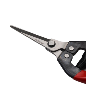 กรรไกรทําสวนขนาด 6.5 นิ้วสีแดงตรงใบมีดสแตนเลสมือตัดแต่งกิ่งเฉือนคมเคล็ดลับก้นแหลมขอบเรียบ OEM - Product Image 5