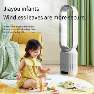 Điều khiển từ xa màn hình cảm ứng tháp Quạt điện tầng làm mát không khí với bộ lọc nhựa không cánh quạt - Product Image 6