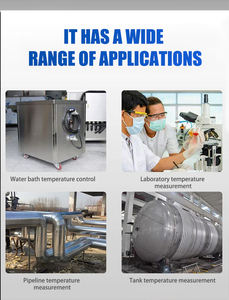 <span class=keywords><strong>Probe</strong></span> Suhu Tahan Panas Platinum Presisi Tinggi PT100 Berulir dengan Rentang -50~200 dan Kabel Penghubung - Product Image 5