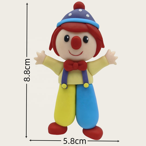 Nuevos Adornos Creativos <span class=keywords><strong>para</strong></span> Pasteles de la Serie Payaso Reutilizables - Letreros de Felicitación <span class=keywords><strong>para</strong></span> <span class=keywords><strong>Cumpleaños</strong></span>, Graduación y Regreso a Clases <span class=keywords><strong>para</strong></span> Pasteles de <span class=keywords><strong>Cumpleaños</strong></span> - Product Image 3