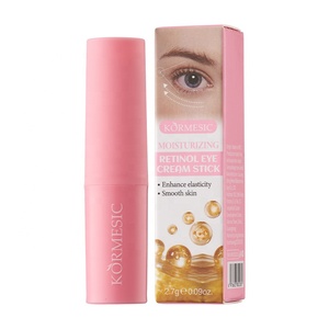 KORMESIC Crema Reparadora Orgánica para Ojos Oscuros, Antiarrugas, Eliminación Instantánea de Bolsas en los Ojos, Iluminadora, Reafirmante, Barra de Crema para Ojos con Retinol - Product Image 1