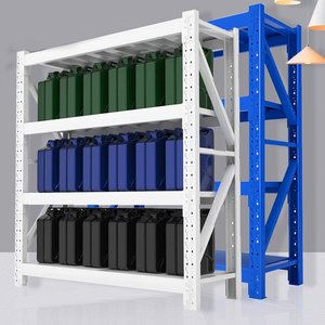 Light Medium Heavy Duty Storage Racking <strong>Shelving</strong> Medium Rack Tool Rack Iron Shelves for Warehouse - Product Image 3