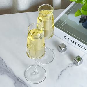 Copas de Champán para Boda, Transparentes, con Logotipo Personalizado, Copas de Champán, Copas de Vino, Copas de Cristal - Product Image 4