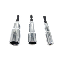 65mm 1/4 "Hex Driver Nut Setters Deep Impact douille Hex Bit douille d'entraînement