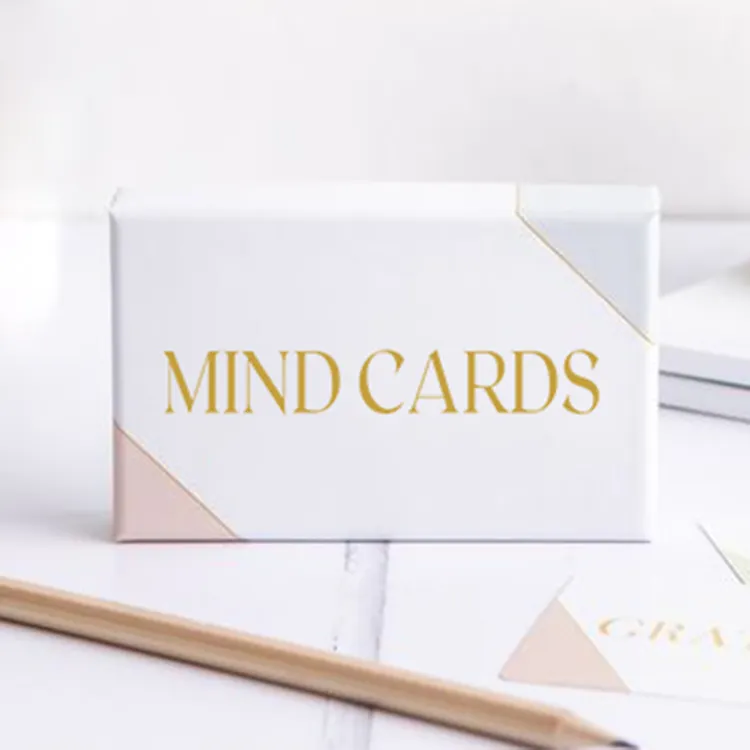 Benutzer definierter Druck Adult Friends Self Care Card Motivation Psychische Gesundheit Positive Affirmation Mind Card