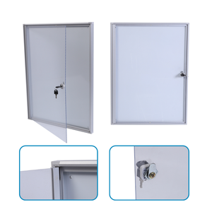 Vitrine sécurisée avec porte à charnières et serrure, idéale pour l'affichage <span class=keywords><strong>de</strong></span> dépliants, <span class=keywords><strong>de</strong></span> menus, <span class=keywords><strong>de</strong></span> certificats et <span class=keywords><strong>de</strong></span> cartes - Product Image 2