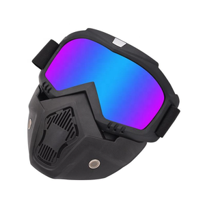 Dilupu Motocross Mascarilla Gafas Motocicleta para hombres UTV Off Road Race Gafas Desmontables Gafas Máscara - Product Image 1