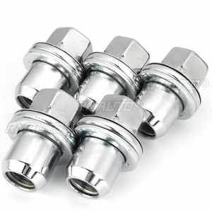 Cache-écrou de roue en acier inoxydable RRD500290 pour Land Rover Discovery 3 4 Range Rover L322 Sport 2004 2005 2006 2007 2008 2009 - Product Image 2