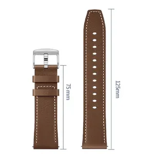 <span class=keywords><strong>Bracelet</strong></span> en cuir pour montre <span class=keywords><strong>Xiaomi</strong></span> S3, <span class=keywords><strong>bracelet</strong></span> souple, 22mm, 20mm, pour Mi <span class=keywords><strong>Watch</strong></span> 2 Pro/Couleur 2/<span class=keywords><strong>S1</strong></span> Active/S2 42 46mm - Product Image 5