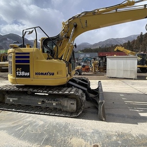 Excavadora Hidráulica Usada Komatsu PC138US de 13 Toneladas, Eficiente en Consumo de Combustible y Resistente para Obras de Demolición, en Venta - Product Image 3