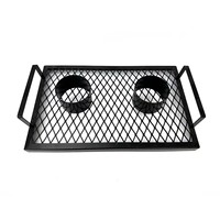 Accessoire BBQ : Support double pour poulet rôti sur canettes de bière – Support multifonction pour rôtir des bouteilles de bière