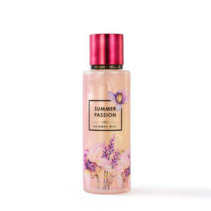 Profumo Spray Corpo Donna Fruttato Lunga Durata Eco-Friendly Private Label Ingrosso - Fine Fragranza Scintillante <span class=keywords><strong>Passione</strong></span> Estiva - Product Image 2