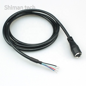 Kabel ekstensi daya konektor din 4pin ke adaptor konverter tanpa pelapis - Product Image 5