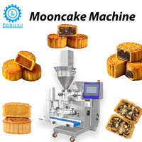 Nouvelle ligne de production de machines à gâteaux de lune électriques automatiques compactes LongYu 220V pour boulangeries et l'industrie alimentaire