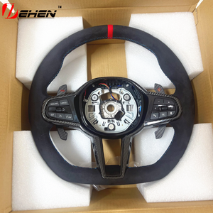 Volante de fibra de carbono para <span class=keywords><strong>BMW</strong></span> 12345678 <span class=keywords><strong>M</strong></span> Series F20 F23 F44 F34 F10 F11 F06 F01 F48 F39 F25 F26 F15 F16 F87 F80 F82 F90 - Product Image 1