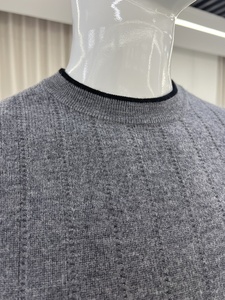 Gilet in Lana per Uomo Collo Tondo 100% Lana - Product Image 5