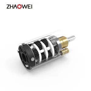 Zhaowei Novo design Personalizado 12v 24v 20MM motor 5kgf.cm engrenagem planetária motor sem escova para bicicleta elétrica bateria loc