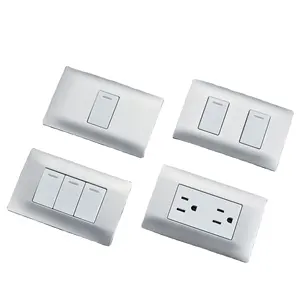 AH series MSLV Wholesale High Quality Luxury American Range Lighted Hotel Wall Toggle Switches Retro Wall switch