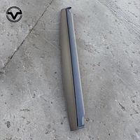 Ensemble de garniture décorative pour sortie d'air centrale du tableau de bord, référence OE 1100567-00-F, pour Tesla Model 3, garniture en aluminium pour grille d'aération du tableau de bord